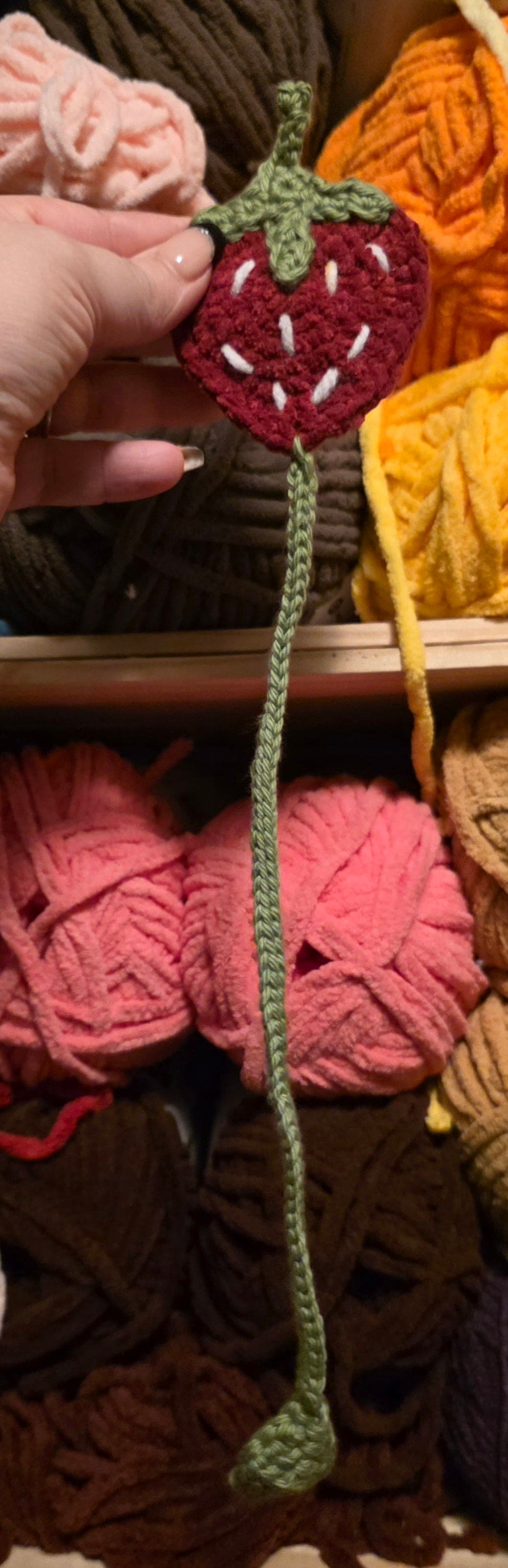 Strawberry Bookmark