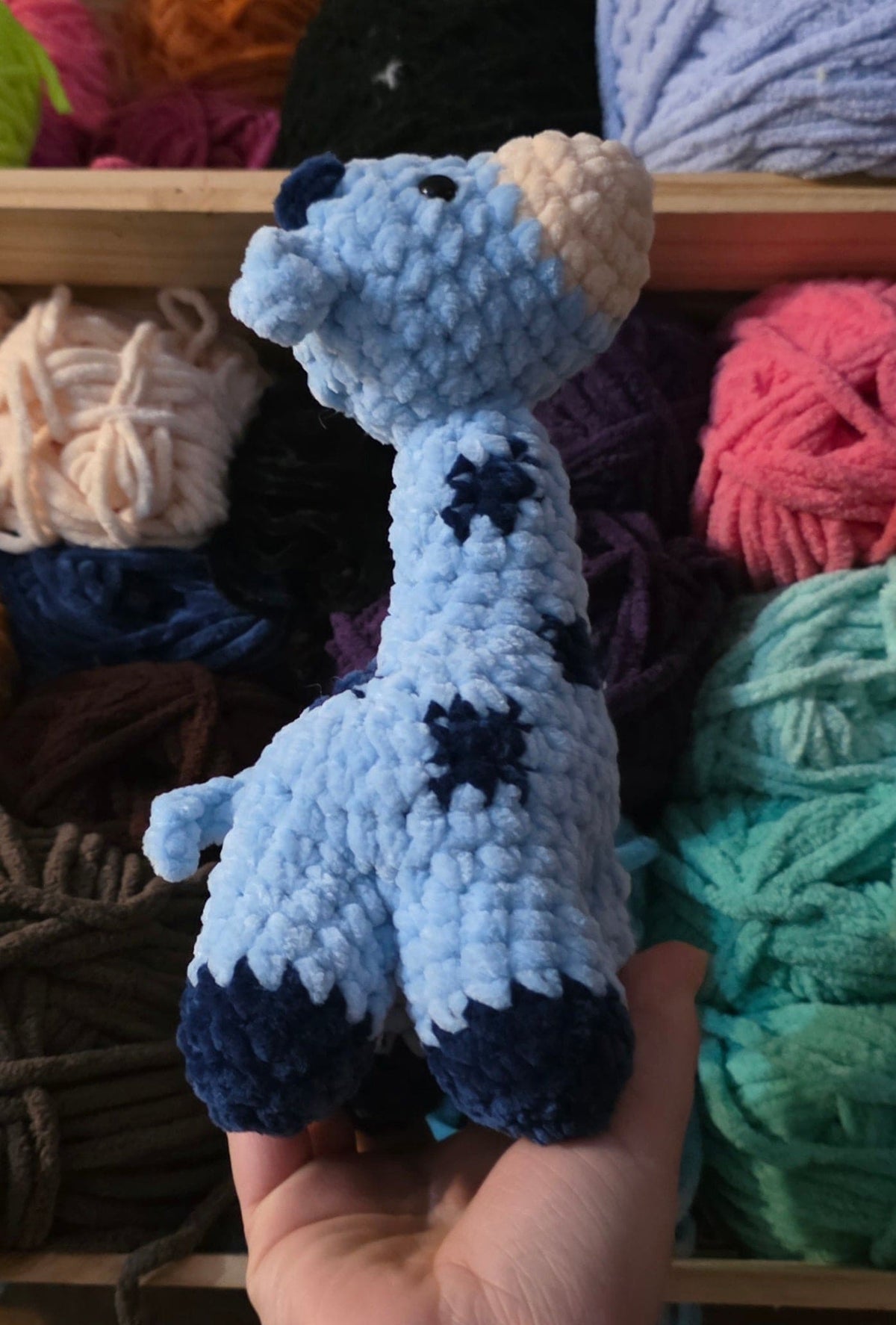 Blue Giraffe