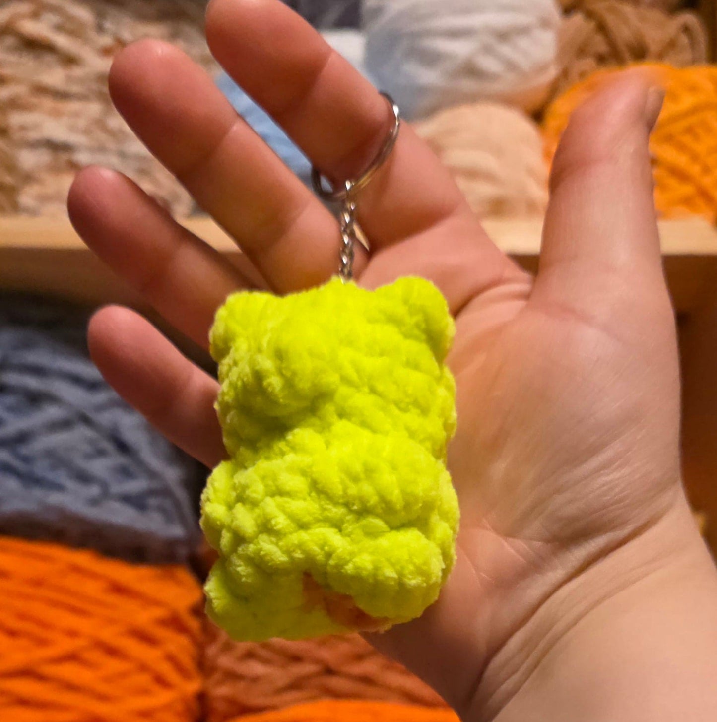 Gummy Bear Keychain
