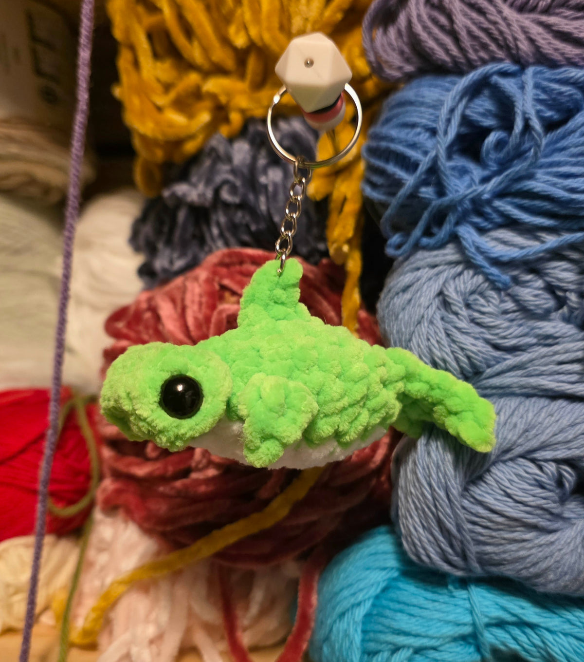 Hammerhead Shark Keychain