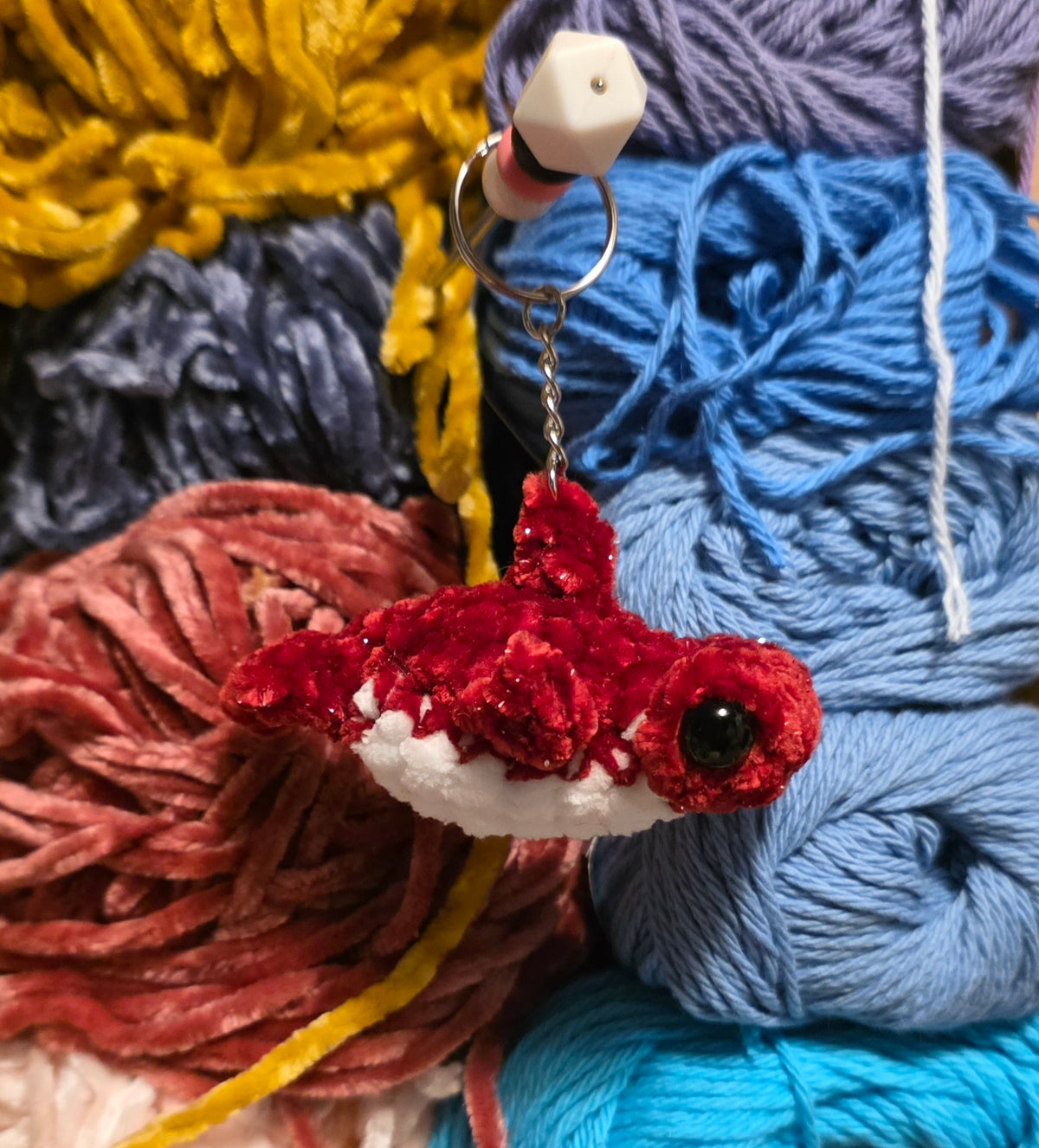 Hammerhead Shark Keychain