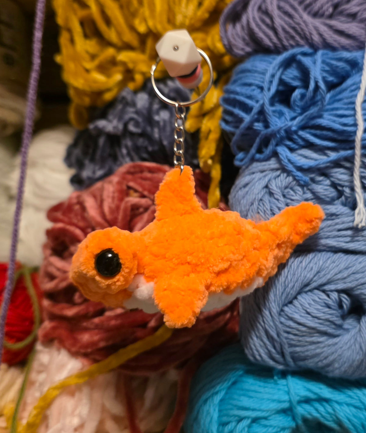 Hammerhead Shark Keychain
