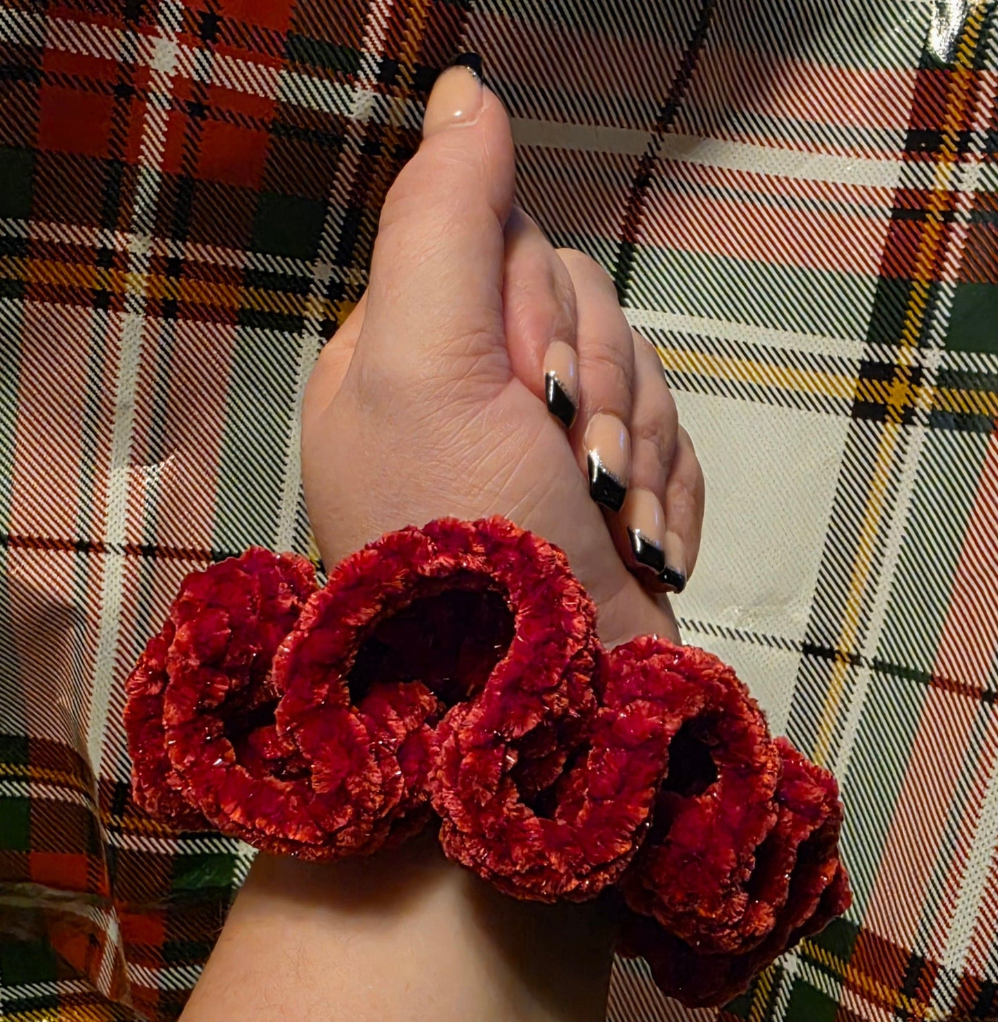 Sparkle Velvet Scrunchies