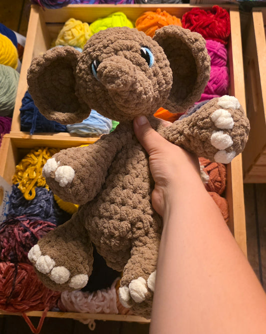 Easton the Elephant Snuggler