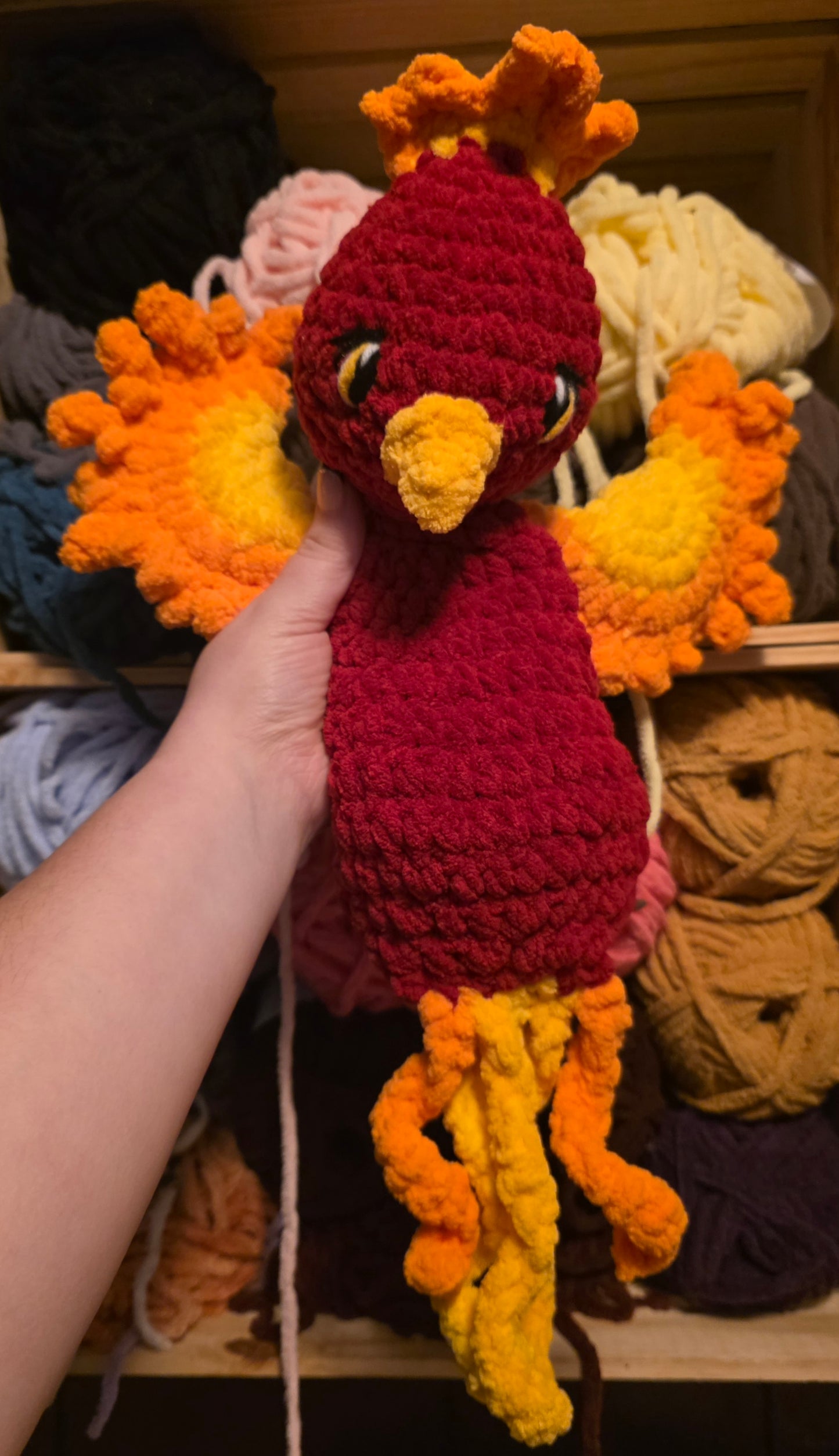 Fira the Phoenix Snuggler