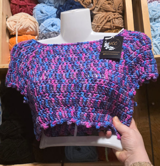 Orchard Mist Multi Cropped Tee