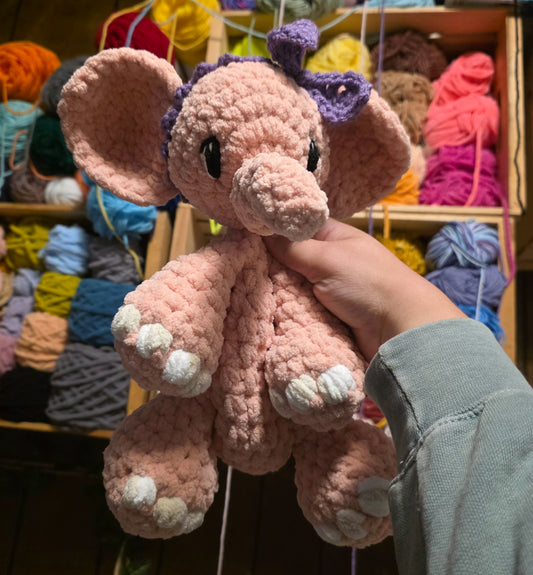 Easton the Elephant Snuggler