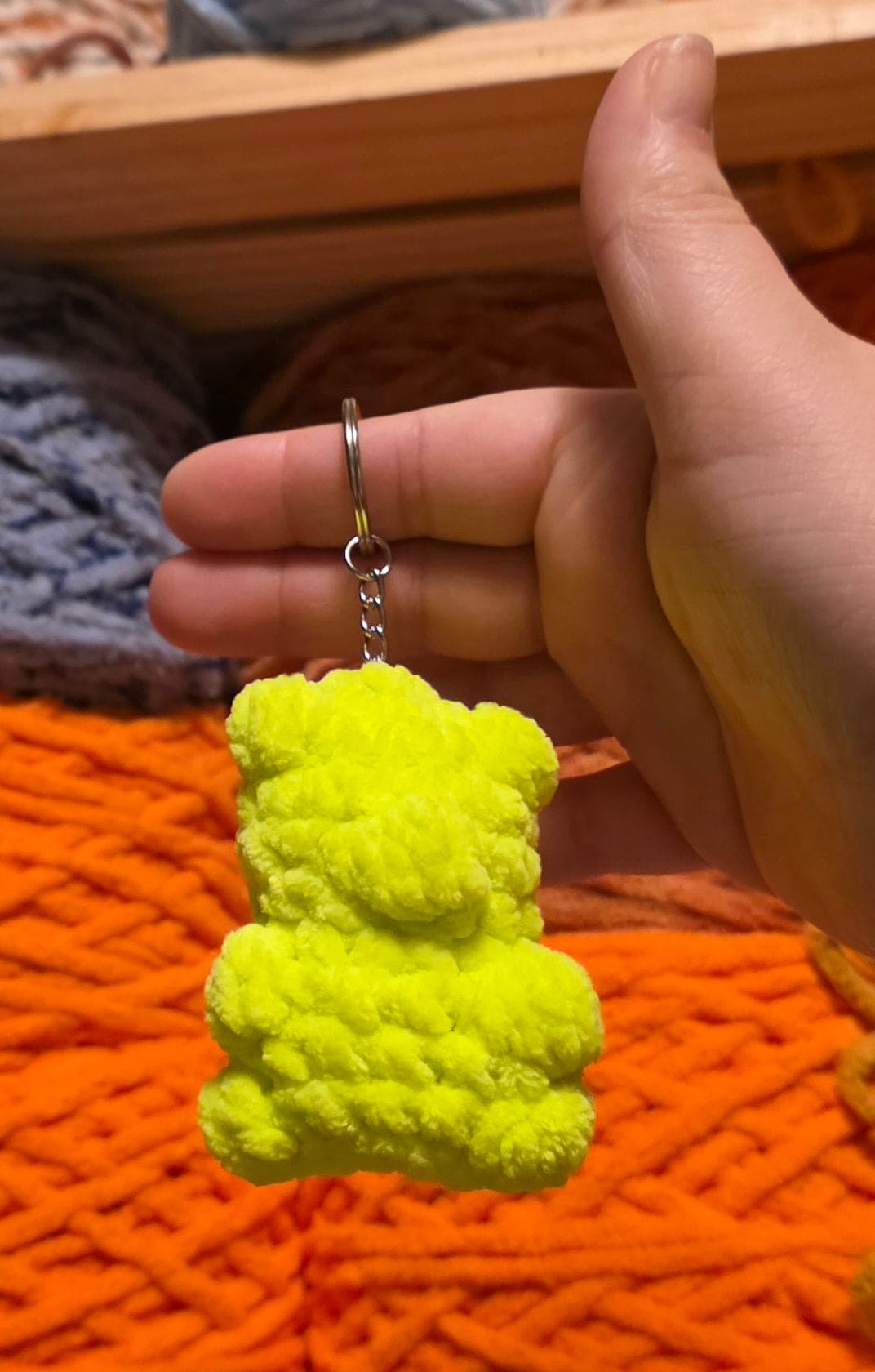 Gummy Bear Keychain