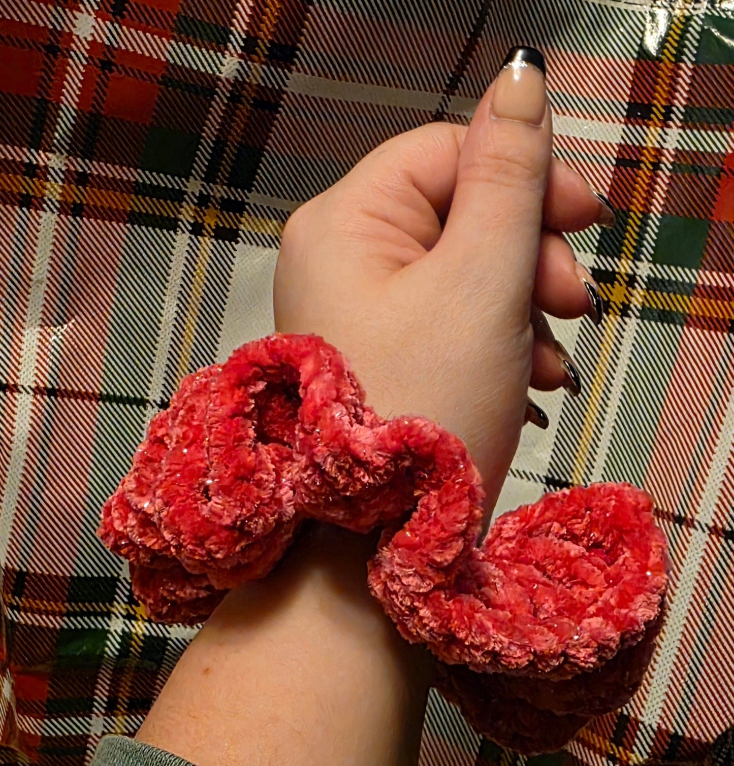 Sparkle Velvet Scrunchies